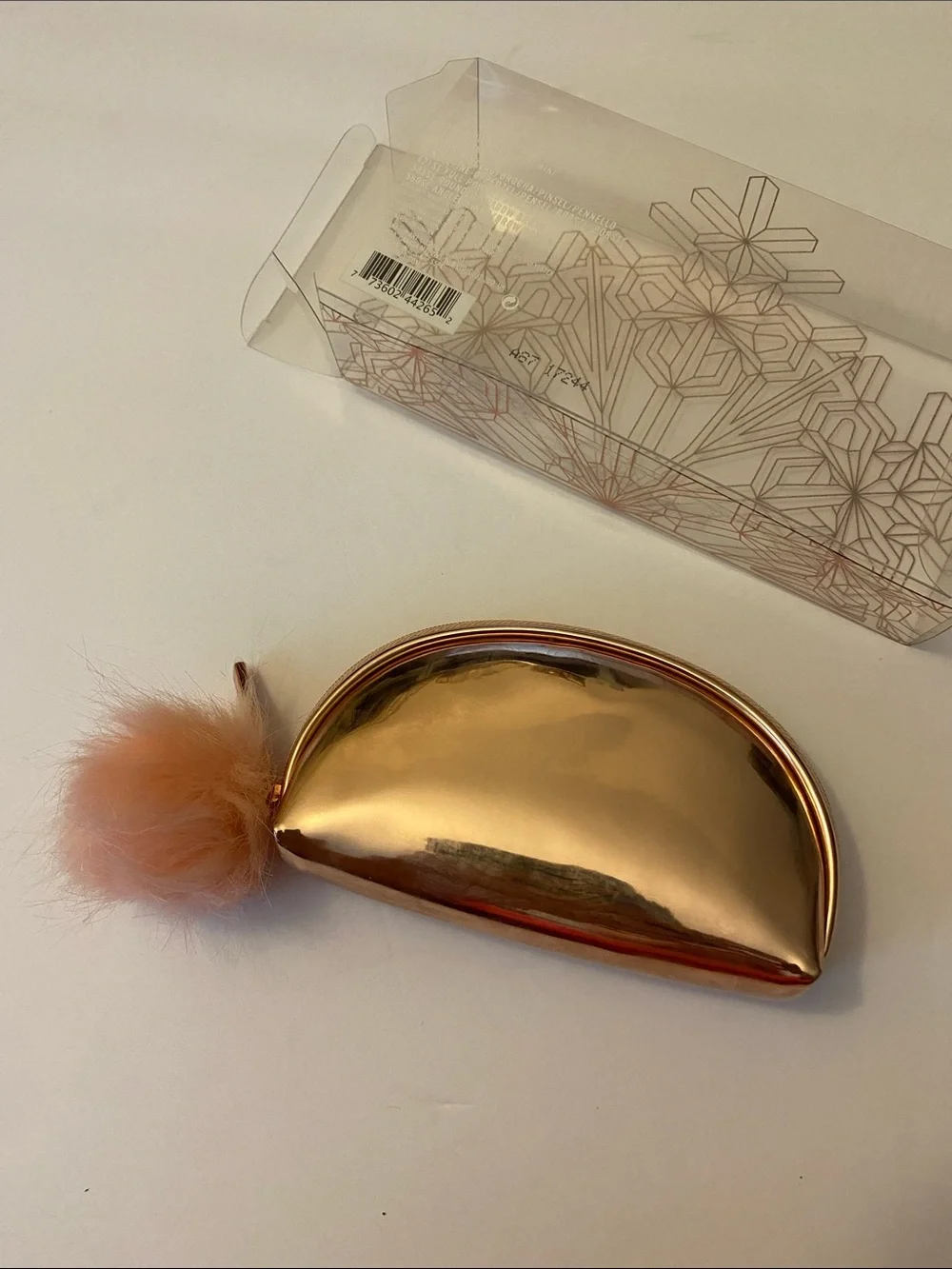 MAC Snow Ball 3 BRUSH KIT Mini / Rose Gold Bag